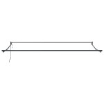 vidaXL Cortina Retractabilă Crem 500 × 300 cm Stofă și Metal vidaXL Cortina Retractabilă Crem 500 × 300 cm Stofă și Metal