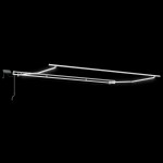 vidaXL Cortina Retractabilă cu Manual 500 × 300 cm Roșu și alb