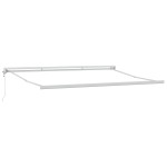 vidaXL Markiză Automată Retractabilă Neagră 500x300 cm