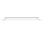 marchiză manuală retractabilă vidaXL Alb 500x300 cm marchiză manuală retractabilă vidaXL Alb 500x300 cm