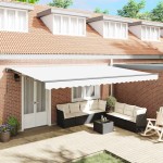 vidaXL Cortina Retractabilă Manual Alb 500x300 cm țesătură vidaXL Cortina Retractabilă Manual Alb 500x300 cm țesătură