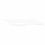vidaXL Cortina Retractabilă Alb 500x300 cm țesătură