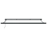 vidaXL Markiză retractabilă automată verde și galben 500 x 300 cm