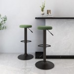 vidaXL Scaune de bar, 2 buc., verde închis, catifea vidaXL Scaune de bar, 2 buc., verde închis, catifea