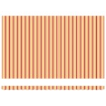 vidaXL Cortina Retractabilă galben și portocaliu 500 ×350 cm țesătură