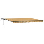 vidaXL Cortina Retractabilă Manual Multicolour 500 × 350 cm țesătură