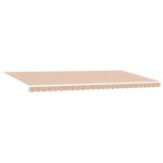 vidaXL Cortina Retractabilă Multicolour 600 × 300 cm Stofă și Metal vidaXL Cortina Retractabilă Multicolour 600 × 300 cm Stofă și Metal