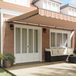 vidaXL Cortina Retractabilă Manual Multicolour 600 × 300 cm țesătură vidaXL Cortina Retractabilă Manual Multicolour 600 × 300 cm țesătură