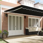 marchiza retractabilă manuală vidaXL Negru 600x300 cm marchiza retractabilă manuală vidaXL Negru 600x300 cm