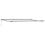 vidaXL Umbrelă albă Manual Alb 600 × 300 cm Poliester vidaXL Umbrelă albă Manual Alb 600 × 300 cm Poliester