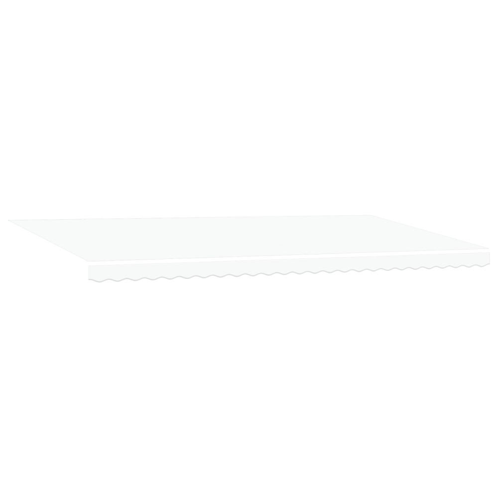 Marchiză retractabilă manuală vitaXL cu LED alb 600x300 cm