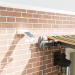 vidaXL Markiză retractabilă automată cu LED verde și galben 600 x 300 cm
