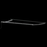 marchiza automată retractabilă cu LED Verde și Alb 600x300 cm marchiza automată retractabilă cu LED Verde și Alb 600x300 cm
