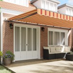 vidaXL Perdea retractabilă automată , galben și portocaliu, 600x350 cm vidaXL Perdea retractabilă automată , galben și portocaliu, 600x350 cm