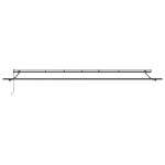 vidaXL Perdea retractabilă automată , galben și portocaliu, 600x350 cm vidaXL Perdea retractabilă automată , galben și portocaliu, 600x350 cm