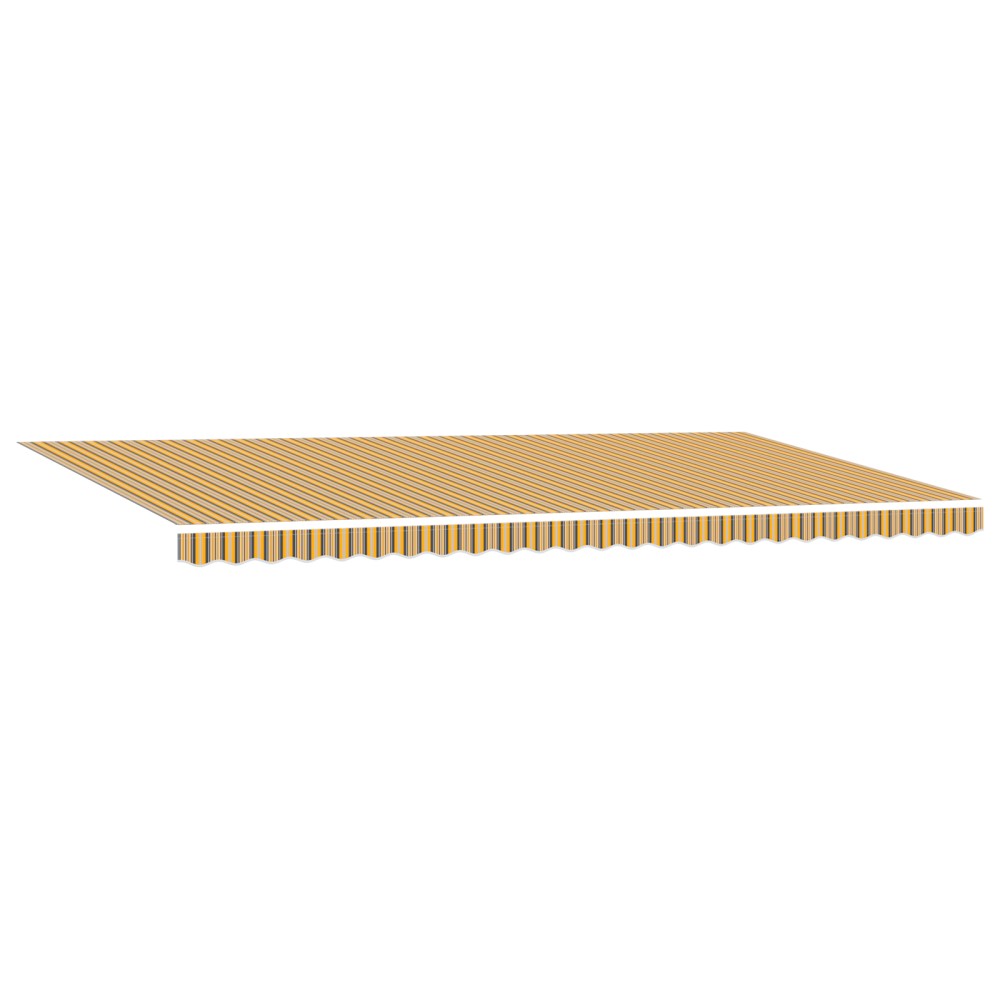 vidaXL Cortina Retractabilă Manual Multicolour 600 × 350 cm țesătură