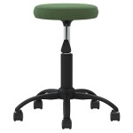 vidaXL Scaun pivotant de birou catifea verde închis vidaXL Scaun pivotant de birou catifea verde închis