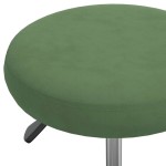 vidaXL Scaun pivotant de birou catifea verde închis vidaXL Scaun pivotant de birou catifea verde închis