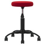 vidaXL Scaun de birou pivotant, roșu vin, catifea vidaXL Scaun de birou pivotant, roșu vin, catifea