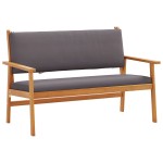 vidaXL Set de canapele pentru grădină 5 pcs Maro 75 x 45 x 38cm