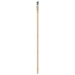 vidaXL Ușă Glisantă ORKDAL Set de 2 Natural și negru Lemn, Metal