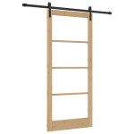 vidaXL Ușă glisantă ORKDAL Maro 93 x 211 cm Lemn masiv de pin vidaXL Ușă glisantă ORKDAL Maro 93 x 211 cm Lemn masiv de pin