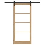 vidaXL Ușă glisantă ORKDAL Maro 93 x 211 cm Lemn masiv de pin vidaXL Ușă glisantă ORKDAL Maro 93 x 211 cm Lemn masiv de pin