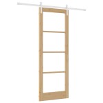 vidaXL Ușă glisantă ORKDAL Maro 78 x 211 cm Lemn masiv de pin vidaXL Ușă glisantă ORKDAL Maro 78 x 211 cm Lemn masiv de pin