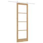 vidaXL Ușă glisantă ORKDAL Maro 78 x 232 cm Lemn masiv de pin vidaXL Ușă glisantă ORKDAL Maro 78 x 232 cm Lemn masiv de pin