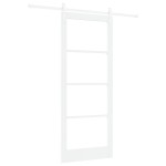 vidaXL Ușă glisantă ORKDAL Alb 86 x 211 cm Lemn masiv de pin vidaXL Ușă glisantă ORKDAL Alb 86 x 211 cm Lemn masiv de pin