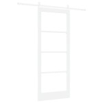 vidaXL Ușă glisantă ORKDAL Alb 86 x 211 cm Lemn masiv de pin vidaXL Ușă glisantă ORKDAL Alb 86 x 211 cm Lemn masiv de pin