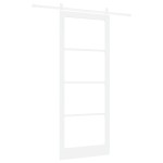vidaXL Ușă glisantă ORKDAL Alb 93 x 232 cm Lemn masiv de pin vidaXL Ușă glisantă ORKDAL Alb 93 x 232 cm Lemn masiv de pin