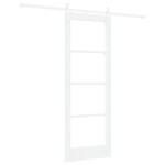 vidaXL Ușă glisantă ORKDAL Alb 73.5 x 198.5 cm Lemn masiv de pin vidaXL Ușă glisantă ORKDAL Alb 73.5 x 198.5 cm Lemn masiv de pin