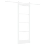 vidaXL Ușă glisantă ORKDAL Alb 73.5 x 198.5 cm Lemn masiv de pin vidaXL Ușă glisantă ORKDAL Alb 73.5 x 198.5 cm Lemn masiv de pin