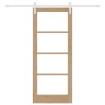 vidaXL Ușă glisantă ORKDAL Maro 83 x 202 cm Lemn masiv de pin vidaXL Ușă glisantă ORKDAL Maro 83 x 202 cm Lemn masiv de pin