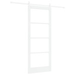vidaXL Ușă glisantă ORKDAL Alb 86 x 211 cm Lemn masiv de pin vidaXL Ușă glisantă ORKDAL Alb 86 x 211 cm Lemn masiv de pin