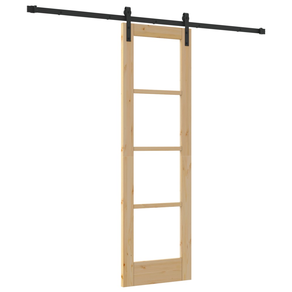 Ușa Glisantă vidaXL cu Set de Accesorii 'ORKDAL'61x198.5 cm