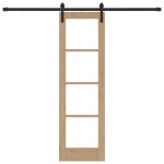 Ușa Glisantă vidaXL cu Set de Accesorii 'ORKDAL'61x198.5 cm