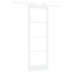 vidaXL Ușă glisantă Manual ORKDAL Alb 78 x 211 cm Lemn și metal vidaXL Ușă glisantă Manual ORKDAL Alb 78 x 211 cm Lemn și metal