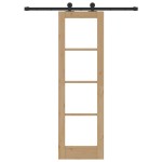 Ușa glisantă vidaXL cu set de accesorii "ORKDAL" 61x198.5 cm
