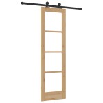 Ușa glisantă vidaXL cu set de accesorii "ORKDAL" 61x198.5 cm