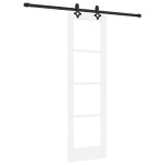 vidaXL Ușă Glisantă Manual ORKDAL Alb 61 x 198.5 cm Lemn și metal vidaXL Ușă Glisantă Manual ORKDAL Alb 61 x 198.5 cm Lemn și metal