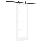 vidaXL Ușă Glisantă Manual ORKDAL Alb 73.5 x 198.5 cm Lemn și metal vidaXL Ușă Glisantă Manual ORKDAL Alb 73.5 x 198.5 cm Lemn și metal