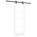 vidaXL Ușă Glisantă Manual ORKDAL Alb 78 x 211 cm Lemn și metal vidaXL Ușă Glisantă Manual ORKDAL Alb 78 x 211 cm Lemn și metal