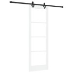 vidaXL Ușă Glisantă Manual ORKDAL Alb 73.5 x 211 cm Lemn și metal vidaXL Ușă Glisantă Manual ORKDAL Alb 73.5 x 211 cm Lemn și metal