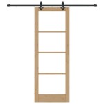 vidaXL Ușă Glisantă Manual ORKDAL Maro 78 x 211 cm Lemn și metal vidaXL Ușă Glisantă Manual ORKDAL Maro 78 x 211 cm Lemn și metal