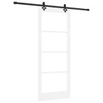 vidaXL Ușă Glisantă Manual ORKDAL Alb 86 x 211 cm Lemn și metal vidaXL Ușă Glisantă Manual ORKDAL Alb 86 x 211 cm Lemn și metal