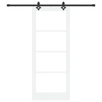 vidaXL Ușă Glisantă Manual ORKDAL Alb 86 x 211 cm Lemn și metal vidaXL Ușă Glisantă Manual ORKDAL Alb 86 x 211 cm Lemn și metal