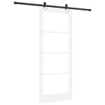 vidaXL Ușă Glisantă Manual ORKDAL Alb 86 x 211 cm Lemn și metal vidaXL Ușă Glisantă Manual ORKDAL Alb 86 x 211 cm Lemn și metal