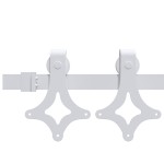 Set ușă glisantă vidaXL cu accesorii 61x198.5 cm din lemn masiv de pin Set ușă glisantă vidaXL cu accesorii 61x198.5 cm din lemn masiv de pin